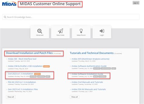 midas gen 2023|MIDAS Customer Online Support .